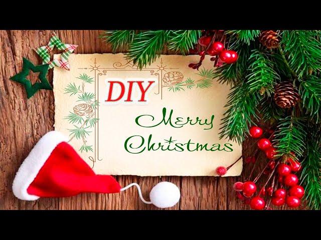 НОВОГОДНИЕ ПОДЕЛКИ СВОИМИ РУКАМИ. НОВОГОДНЯЯ КОМПОЗИЦИЯ. Новогодний декор. DIY Christmas crafts