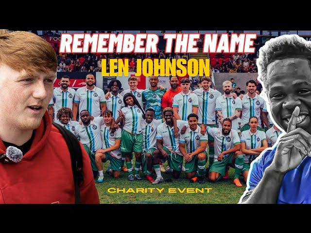 THE LEN JOHNSON charity match | BTS of the Celebrities & influencers