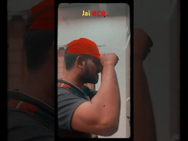 Jai RCB #rcb #rcbforever #tataipl2025 #shortsfeed #youtubeshorts