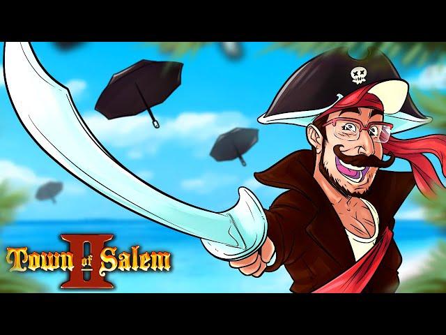 NEVER TRUST BIG UMBRELLA! | Y'arrrr in Trouble Matey! (Town of Salem 2 w/ Friends)