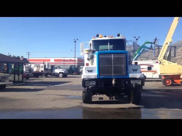 SOLD ~ 6x6 4500 Gallon Water Truck FF SS RR Flood Discharge