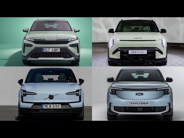 2024 Kia EV3 vs Skoda Elroq vs Volvo EX30 vs Ford Explorer EV: The Ultimate Electric SUV Showdown