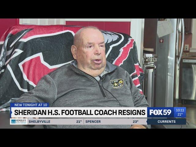 Legendary Sheridan High School football coach Bud Wright resigns