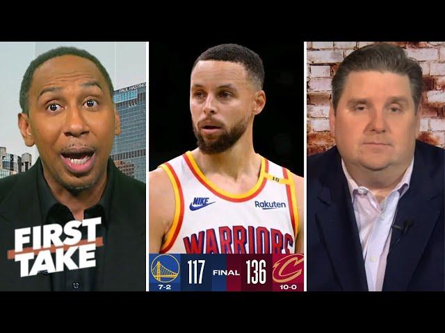 FIRST TAKE | "Stephen Curry is OVERRATED" - Windy reacts Warriors' embarrassing 136-117 loss to Cavs