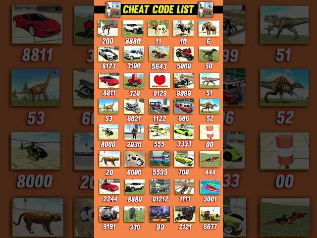 All Real Cheat Code  In Indian Bikes Driving 3d New Update Part-12 #shorts