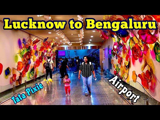 Air Travel 2024: EP 03 | Lucknow to Bengaluru Flight | Preparation for USA Travel | Roving Couple