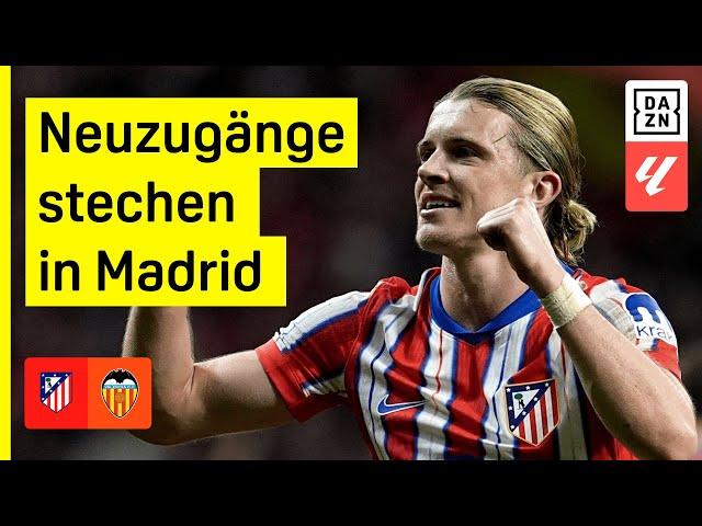 Gallagher und Alvarez mit Debüt-Tor für die Rojiblancos: Atletico Madrid - Valencia | LaLiga | DAZN