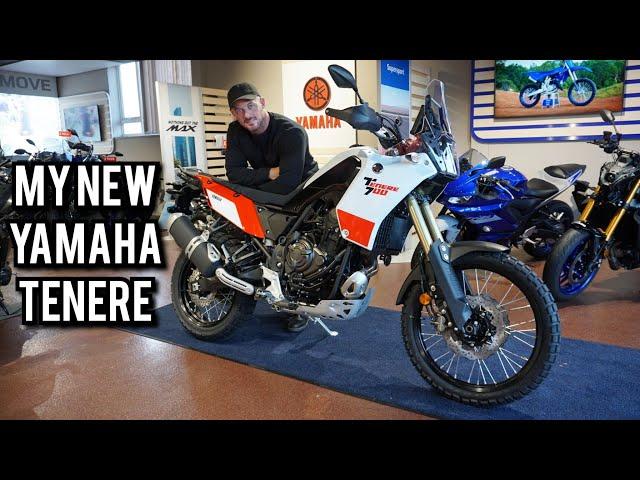 Collecting my NEW 2021 Yamaha Tenere 700!