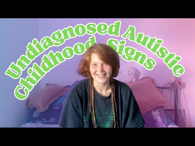 Undiagnosed Autistic Kid Things