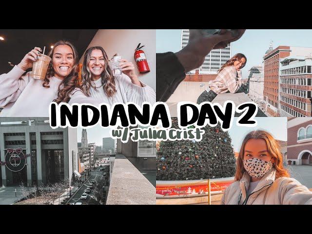 Indiana vlog day 2! | more coffee, taking pictures, exploring downtown, going shopping! [v. 10]