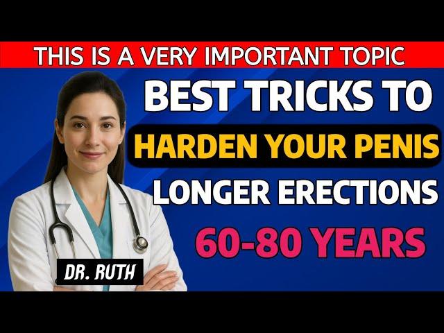 Dr. Ruth’s Top 5 Vitamins for Men Over 60 | Boost Energy, Performance & Vitality Naturally