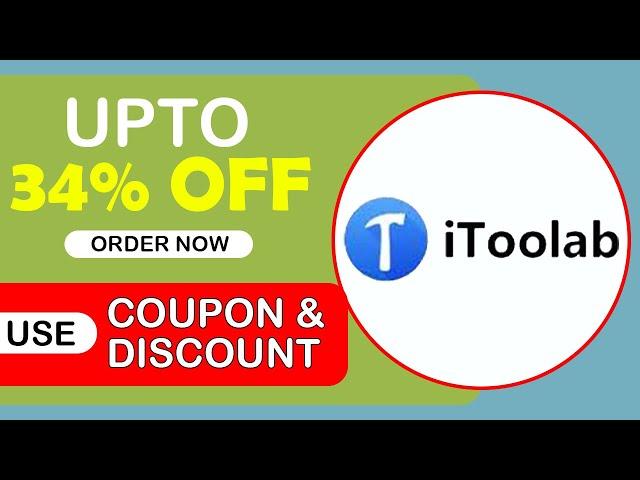 iToolab Coupon and Promo code for 2024