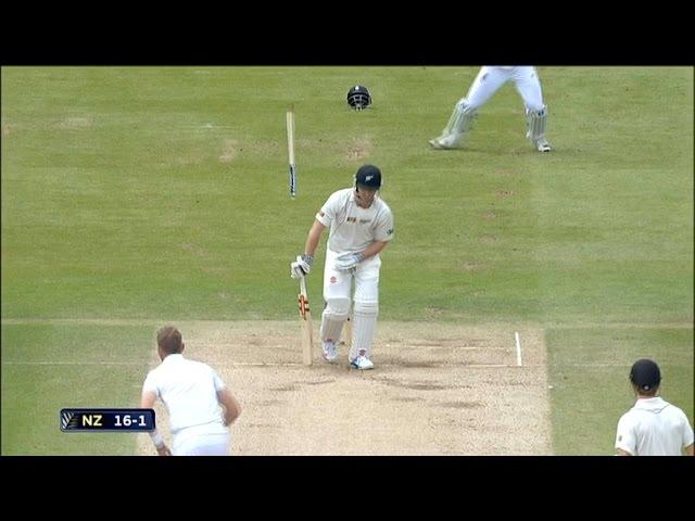 Stuart Broad takes 7-44 - England v New Zealand, Lord's 2013