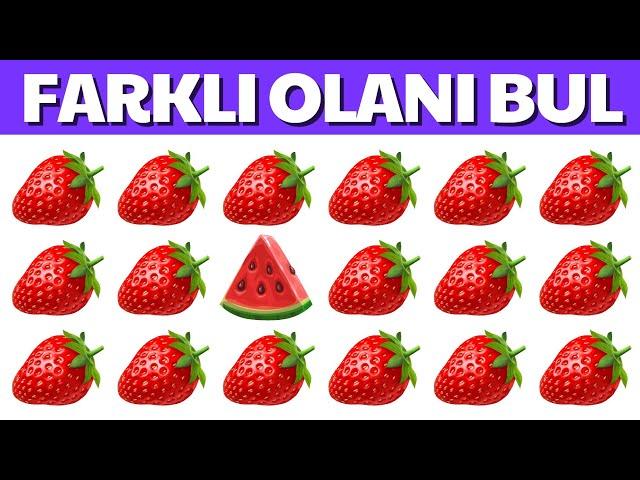 Farklı Olanı Bul! Sadece Aranızdaki En Dikkatli Kişi Farklı Olanı Bulabilecek!