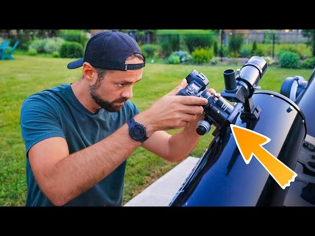 Astrophotography with a DOBSONIAN TELESCOPE!