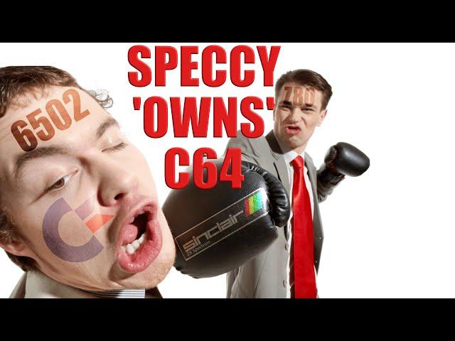 Speccy owns C64 in 32bit count off