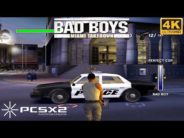 Bad Boys Miami Takedown PS2 Gameplay 4K 2160p (PCSX2)