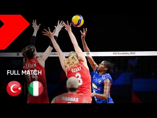 FULL MATCH: Türkiye vs Italy I CEV EuroVolley 2023 Semi-Final