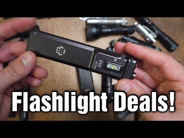 Great Deals on Flashlights, (Black Friday 2024)