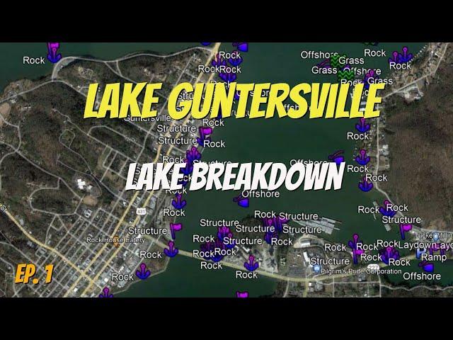 Lake Guntersville - Full Lake Breakdown - Intro - Ep. 1 - Find the Bass Fast!