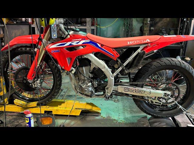 #crf450 getting dyno #bikelover #bikelife