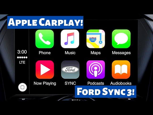 How to use Apple CarPlay with Ford Sync 3!