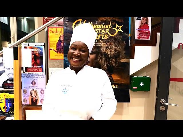 Carline Irantus Interview at the Movie premiere Hollywood star in Paris