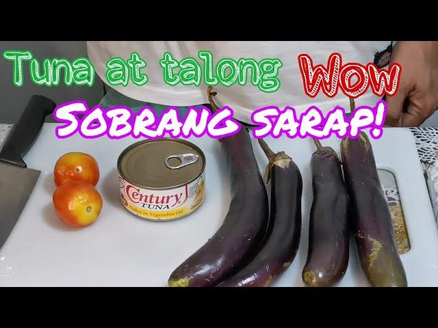 Talong at tuna mabubusog ka sa sarap (EggPlant Tuna Patty) tortang talong at tuna |Murang ulam.