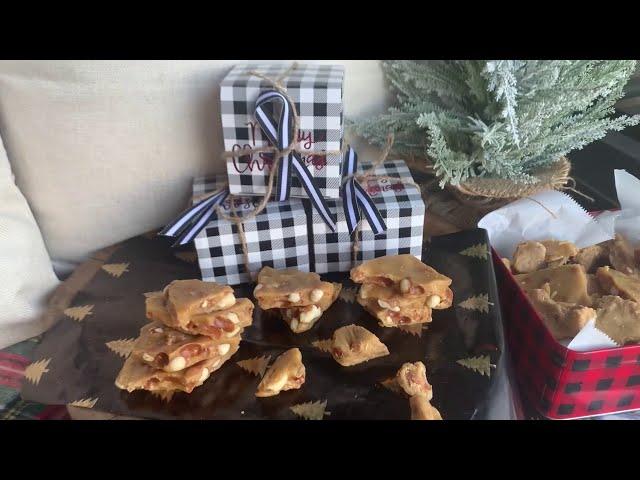 Make Your Own Soft Peanut Brittle (like the famous treat from The Davenport Hotel)