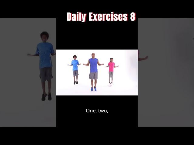 Daily Exercises 8 Get in Shape - Get fit for all ages. Get fit and feel great.