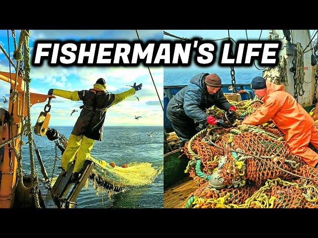 Life Of Fishermen In The Barents Sea