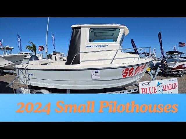 2024 Long Island  Boat Show - 19' to 22' Pilothouses - What Does $60K to $117K Get You?