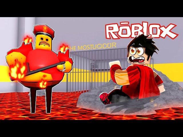 LAV DOLU HAPİSHANEDEN KAÇTIM!! Roblox Barry's Prison Run Obby Lav Mod