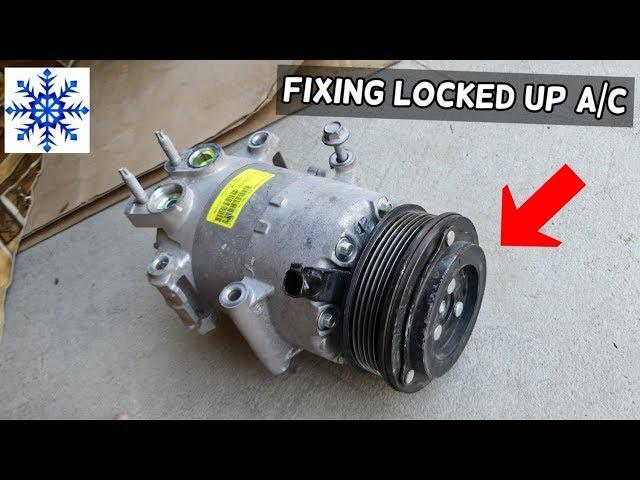 FIXING LOCKED UP AC COMPRESSOR