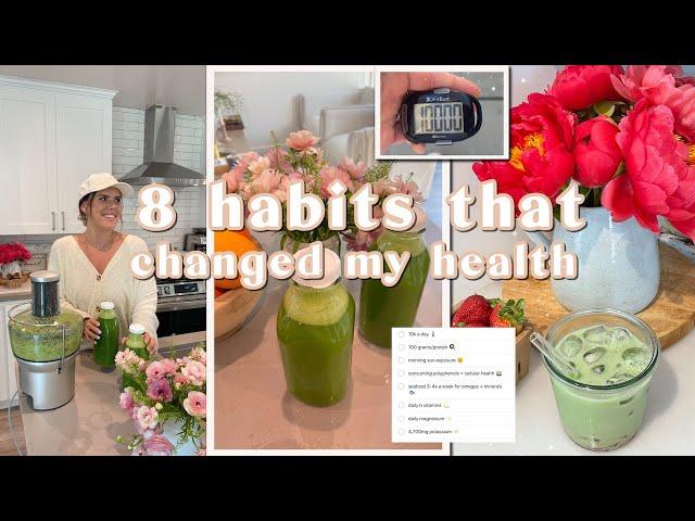 8 Habits that Changed My Hormones, Health + Metabolism!