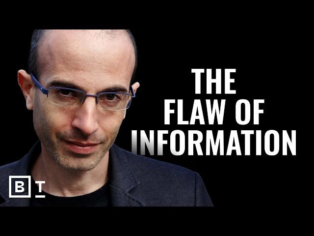 We can split the atom but not distinguish truth. Our information is failing  us | Yuval Noah Harari