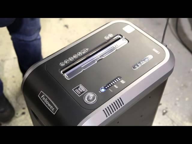 Fellowes 99Ci Shredder-Sheet Capacity Calibration