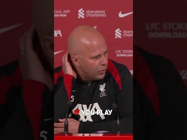 Arne Slot gives his thoughts on this weekends game vs Manchester City ️