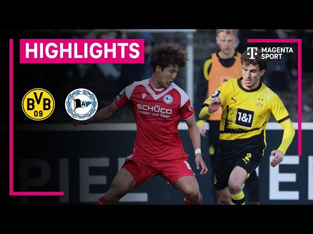 Borussia Dortmund II - DSC Arminia Bielefeld | Highlights 3. Liga | MAGENTA SPORT