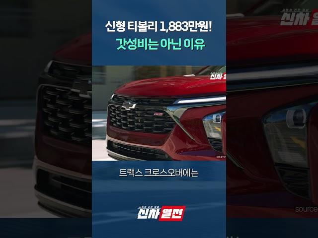 신형 티볼리 시작가 1,883만원! 갓성비는 아닌 이유