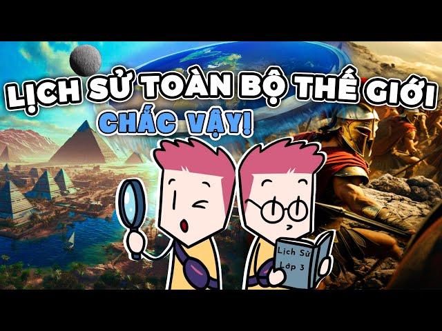 Toàn bộ lịch sử thế giới trong 8 phút