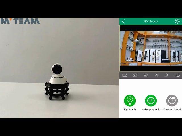 MVTEAM WiFi Smart Camera Human Tracking and Alarm NEYE3C