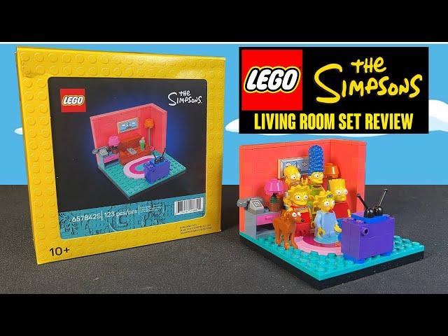 REVIEW: LEGO The Simpsons Living Room GWP (Krusty Burger Exclusive)