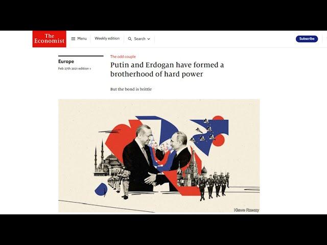 Дмитрий Бабич. The Economist: Россия и Турция обладают большим миротворческим потенциалом