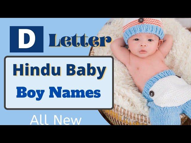 D Letter Baby Boy Names | Top 50 Latest Hindu Baby Boy Names by Alphabet 'D' | Saru's Empire