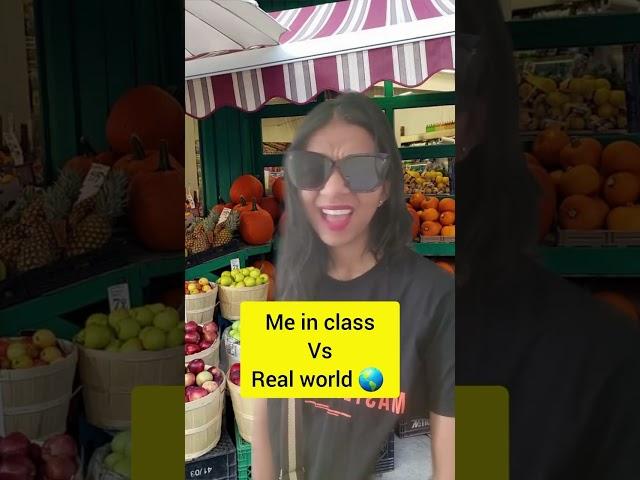 Me in Class vs Real World  #vedantu9and10 #vedantu