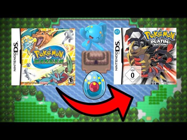 Pokemon Ranger Live Manaphy Egg Transfer to Gen 4! My Hunting Setup for Shiny Manaphy!