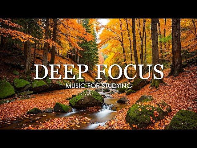 Deep Focus Music To Improve Concentration - 12 Hours of Ambient Study Music to Concentrate #798