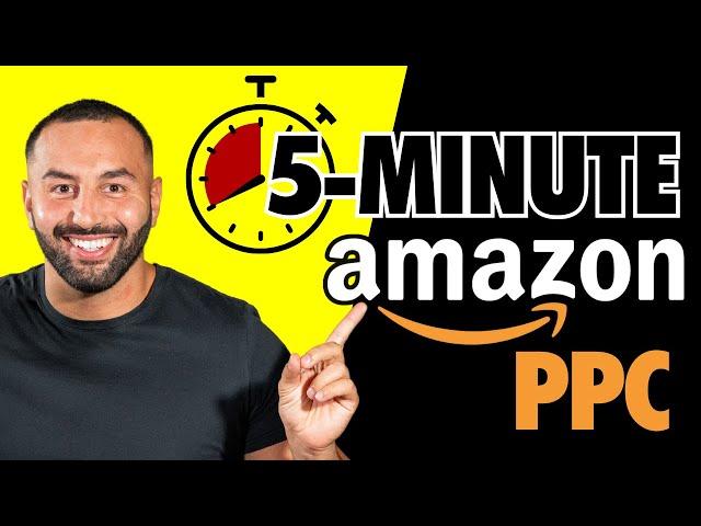 How to optimize your Amazon PPC ads in 5 mins