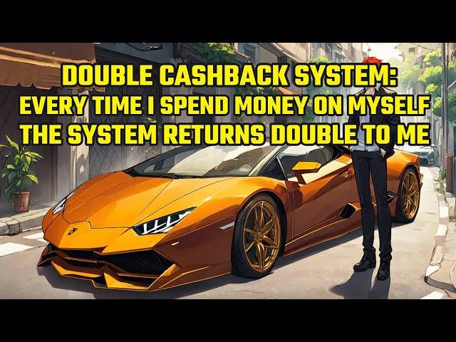 Double Cashback System: Every Time I Spend Money on Myself, The System Returns Double to Me